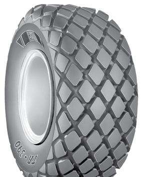 R-3 - TURF TR-390 IDEAL USE ON SOFT SOIL, ORCHARDS AND SIMILAR APPLICATIONS SPECIALLY ENGINEERED TREAD DESIGN PROVIDES HIGH FLOTATION INCREASED AND STRONG CASING ENSURE LONG SERVICE LIFE SUITABLE