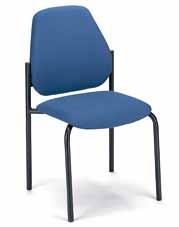 swivel chairs, can be retrofitted S6-6A Basic Conference chair 4-legged conference chair Stackable visitor