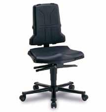 Factory4 ESD Factory4 ESD-swivel chair Seat and s aligned to your body's anatomy and volume conductive, made of impact and breakage-resistant plastic, easyclean surfaces, resistant to lyes and acids,