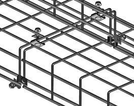 Select tray size based on cable fill requirements considering the space available for trays in the location. Some sites will use multiple sizes. When stacked, leave at least 12 (300 mm) between trays.