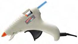 32 TR200 All Purpose Glue Gun Non-drip nozzle High impact/high temperature housing Built in safety stand Contoured design for perfect balance Uses Arrow high