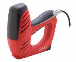 13 Electrics EBN320RED Nail Master II Electric Brad Nail Gun Fires up to 2 (50mm) 18 gauge straight brad nails Depth of drive