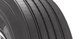 in wet or dry conditions for the life of the tread. Suitable for single- and tandem-axle drive radials.