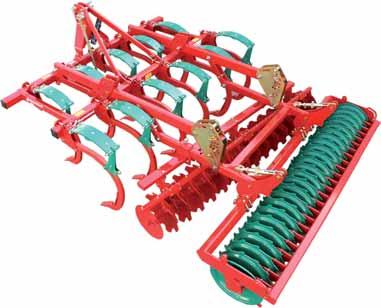 The Right Base Frame Structure up to 350 HP Enhanced Power The very versatile CLC is prepared to comply with many requirements and can be used to work at important depths as subsoiler (40cm solo) or