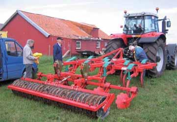 Kverneland Cultivators The Three Critical Phases of the Frame Development A mounted cultivator has to cope with a lot of force during work but also during transport.