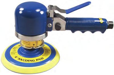 AIR TOOLS 25 5" High Speed Sander /Grinder High speed, vibration-free performance Lightweight pistol grip design offers greater control and comfort Built-in regulator for positive speed control