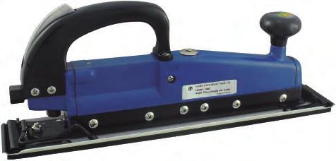 26 AIR TOOLS 888C SANDERS Dual Piston Straight Line Sander Used on plastic fi llers at any stage of hardening Feathers with ease and smoothness Dual piston provides effi cient power and prevents