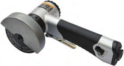 Size: Air Pressure: CUT-OFF TOOLS by 209 UNIQUE IN-LINE DESIGN PROVIDES GREATER CONTROL 3" 20,000rpm 7" (1