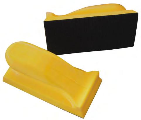abrasive HAND SANDING BLOCKS 4654 (Velcro) 5-1/2" x 2-1/2" Velcro Hand Sanding Block Molded Rectangle