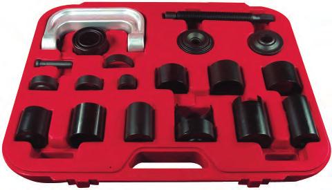 utility vehicles through 1997 Also included is the #2030-1 live center forcing screw plug Blow molded case for easy storage and transport Ball Joint Service Tool with 4-wheel Drive Adapters Heavy