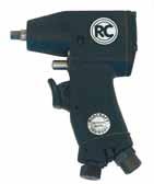 Regulation of the impacting power in both directions possible. 1 150 Nm ma. /8 impact wrench for small bolts.