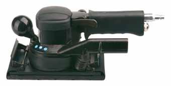 The 9 mm (nominal) metal suction port is etra large for professional dry sanding using an eternal dust-etraction system.