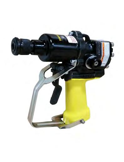 SERIES ID HAND HELD HYDRAULIC TOOLS IMPACT WRENCH IMPACT DRILL/WRENCH MODEL ID07 The ID07 is a high torque impact wrench used for tightening and loosening nuts and driving lag bolts.