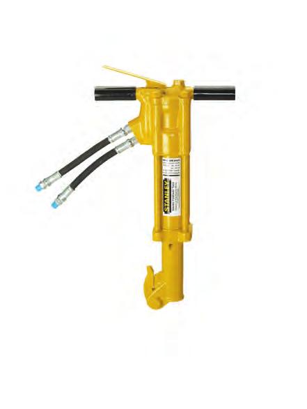 SERIES BR UNDERWATER HYDRAULIC TOOLS BREAKERS LIGHT TO MEDIUM DUTY BREAKERS MODEL BR45-40# PLUS CLASS The BR45 is the smallest breaker in the Stanley Hydraulic Tool lineup of underwater breakers.