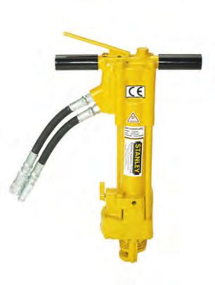 SERIES HD UNDERWATER HYDRAULIC TOOLS DRILLS HAMMER DRILL MODEL HD45 The feathering on/off valve and adjustable rotation speed allows easy drill bit start-up and precise control.