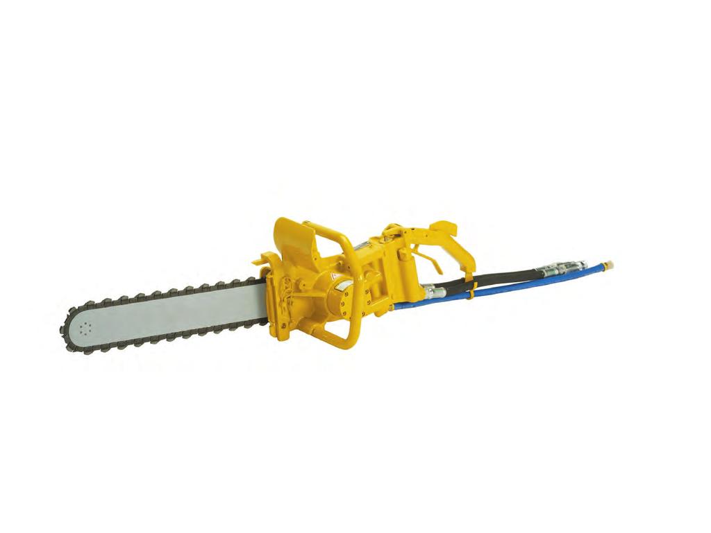 UNDERWATER HYDRAULIC TOOLS CHAIN SAW SERIES DS DIAMOND CHAIN SAW MODEL DS11 The DS11 Diamond Chain Saw is specifically designed to cut solid concrete underwater.
