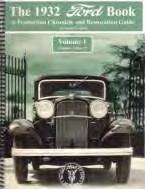 GENERAL INFORMATION BOOKS 1932BK 1932 FORD BOOKS * Includes 3 volumes.