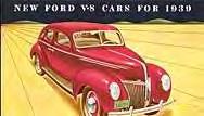 .. 1940 Sales Brochure, Ford station wagon, shows standard & deluxe models, 4 pages... 1940 8.75 ea 7.
