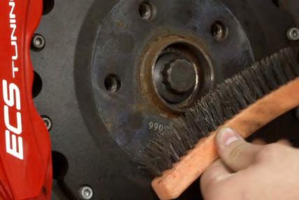 Wheels bolts must penetrate the threaded holes in the wheel hubs to a minimum depth, for obvious safety reasons.