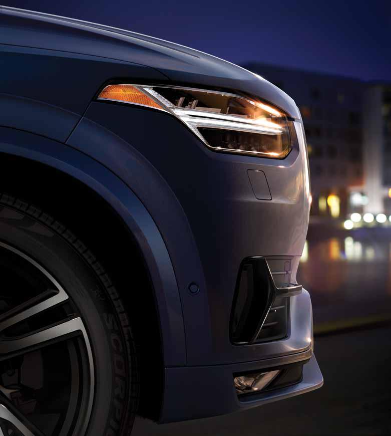 INTELLISAFE 21 Light up the dark. Our signature design LED headlights combine an impactful look with safety and convenience. They have an especially wide and long beam pattern.