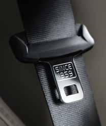 Prepared front seat belts automatically tighten when the car senses that an impact is imminent, ensuring that you and your passenger are in the safest position if a collision occurs.