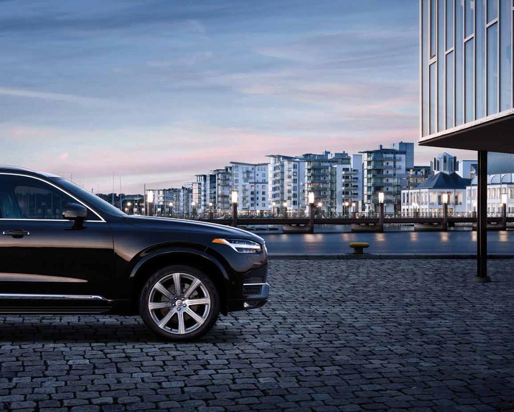 3 The Volvo XC90 is a haven, a place where you can relax, think and travel in first-class comfort. Where contemporary Scandinavian design meets Swedish craftsmanship.
