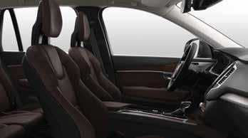 designed Comfort Seats in Fine Nappa Leather.