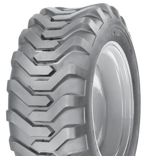 POWER KING LDR + EXCELLENT VALUE FOR LOADERS AND INDUSTRIAL EQUIPMENT. OVERLAPPING LUGS WITH OPEN SHOULDER FOR TRACTION AND IMPROVED TREAD WEAR.