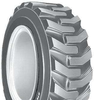 OVERLAPPING LUGS WITH OPEN SHOULDER FOR SUPERIOR TRACTION. HEAVY GAUGE SIDEWALL WITH RIM GUARD FEATURE PROTECTS RIM AND REDUCES SIDEWALL DAMAGE. DiamETER (5 MPH) 94017775 23X8.5-12 C/6 18 TL 7.00 23.