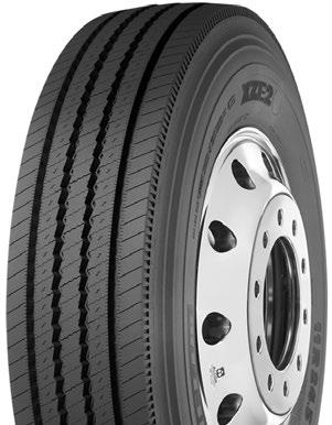 STEER/ALL-POSITION TIRES XZE 2 (Standard Sizes) REGIONAL & BUS / RV Exceptional, regional, all-position radial with extra-wide, extra-deep tread designed to help deliver our best wear in high scrub