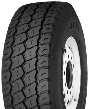 STEER/ALL-POSITION TIRES XZY 3 ON/OFF ROAD All-position radial designed for exceptional wear and traction in mixed on/off road service 24 32nd tread depth for long life Tread compound formulation