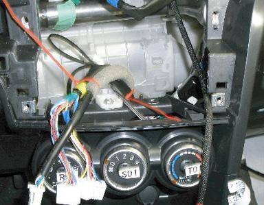 Disconnect all electrical connectors and antenna cable plug from the rear of the