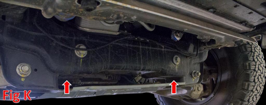 3. Line the 6 mounting holes on the bumper up with the 6 mounting holes on your truck s frame