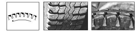 If the sharp edges on both steer tires are pointed toward the outside if the vehicle, the cause is toe out.