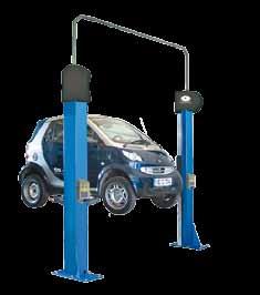 3.0 t / 3.5 t Two Post Lift Model: ECON III 3.0 / ECON III 3.5 for passenger cars and commercial vehicles up to 3.