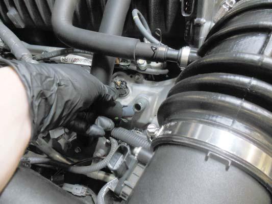 171. Reconnect the radiator hose. Flip this hose end for end from its original location.