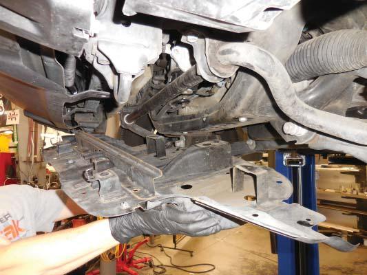 Section 2: Coolant Drainage Allow the engine to cool down before draining any fl uids. 7.