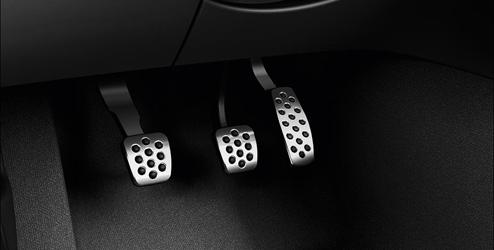 Stainless Steel Pedal Covers, Auto