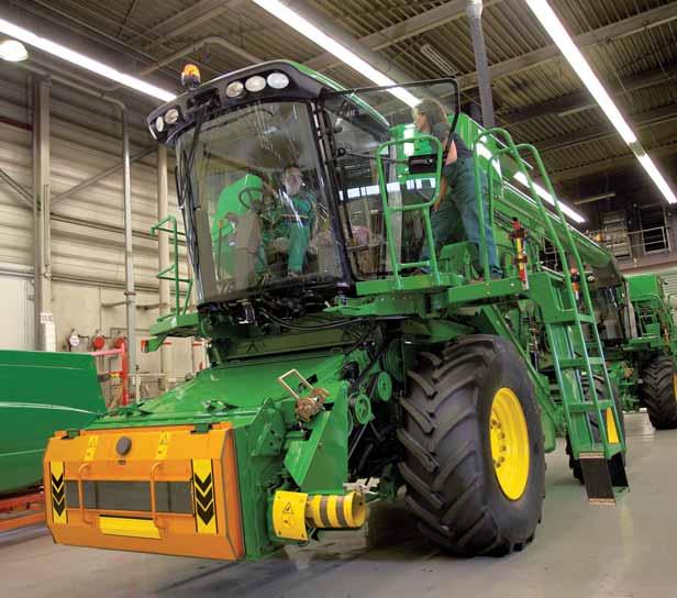 Genuine John Deere Quality Manufacturing excellence is a hallmark of John Deere. Nowhere is this more evident than in the new S690 combine.