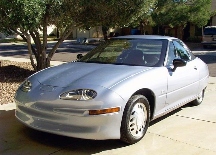 GM s EV1 The General Motors EV1, one of the cars introduced due to the California Air Resources Board