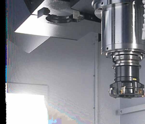 Taper contact lange contact A wide selection of spindles The Mynx series' wide selection of spindles enables customers to optimize performance for various machining operations.
