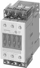 SIIUS Innovations - Controls made easy Accessories for 3T Contactors ( S2 S2) Box terminal blocks Version S6 MP For round and ribbon cables (Upto 70 mm 2 ) 3T9 55-4G 90.