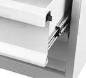 High quality, durable Drawer Cabinets feature latches for each drawer,