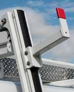 extension ladders 5' - 10' stepladders Conduit carriers STOW AND SECURE