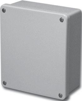 Available in a choice of two body styles, these enclosures are made of fiberglass reinforced polyester and have a memory retaining polyurethane gasket and stainless steel screws for exceptional
