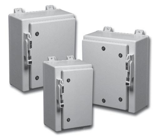 Fiberglass Enclosures Disconnect and Circuit Breaker Series 5E Eaton's Crouse-Hinds Disconnect and Circuit Breaker Series are used in larger industrial control systems and machine tool control panels