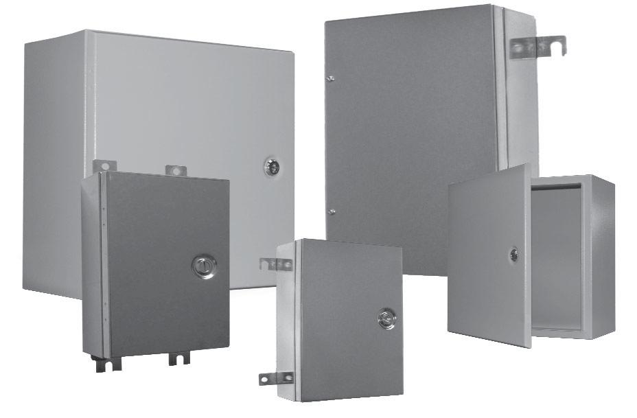 2E Ex-CELL Stainless Steel and Painted Steel Enclosures High performance, high reliability enclosures for global applications Cl. I, Div. 2, Groups A,B,C,D culus to UL50 / C22.2 No.