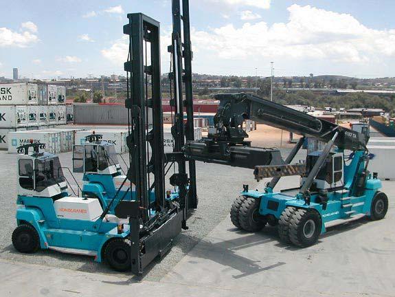 SMV REACH STACKERS 10 45 TONS HEAVY LIFTING STANDARD LIFTING SERVICE NOT JUST LIFTING THINGS BUT ENTIRE BUSINESSES Konecranes customer services and lifting equipment keep production processes up and