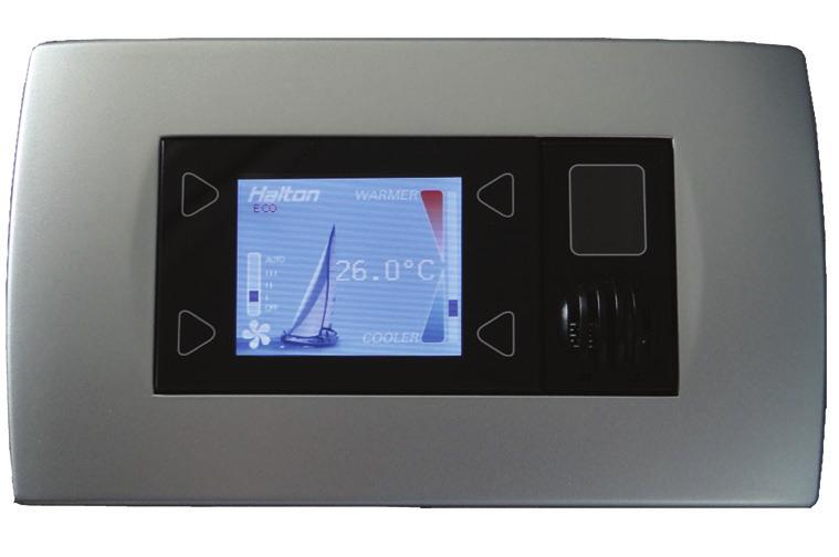 panel end is designed to be pulled through standard installation pipe Halogen free and flame-retardant Standard length 7 meters Control panel models; push button and rotating knob LCD control panel