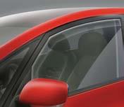 Rear bumper protection foil Black in colour and grained in texture,
